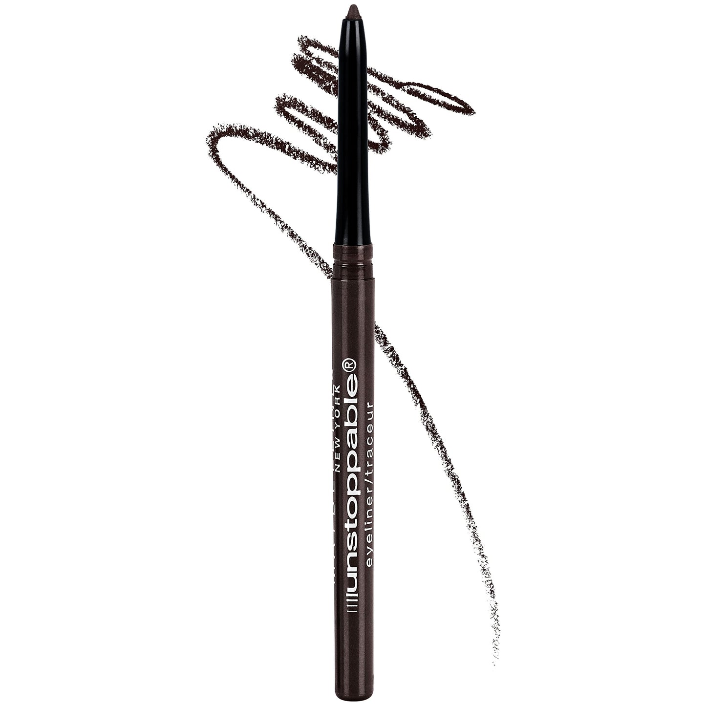 Maybelline Unstoppable Waterproof Mechanical Black Eyeliner, Onyx, 1 Count